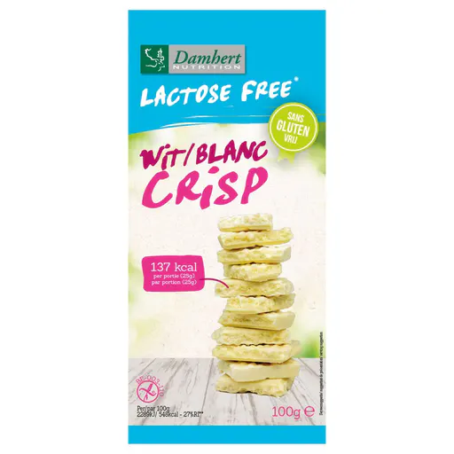 Damhert Chocolade White Crisp