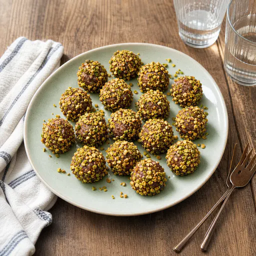 Ahlam's Pistachio Date Bites