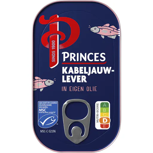 Princes Kabeljauwlever