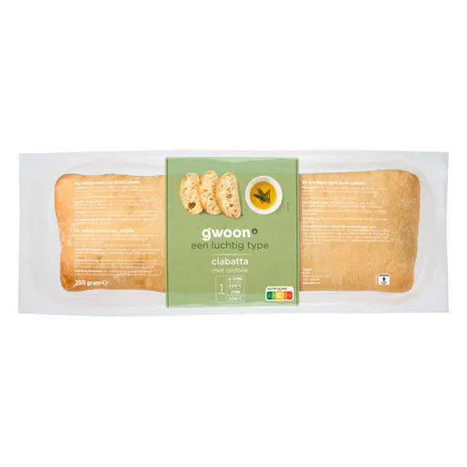 g'woon Ciabatta met Olijfolie