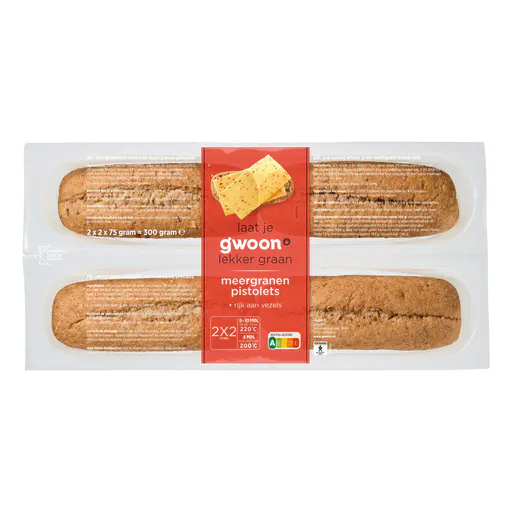 g'woon Meergranen Pistolets