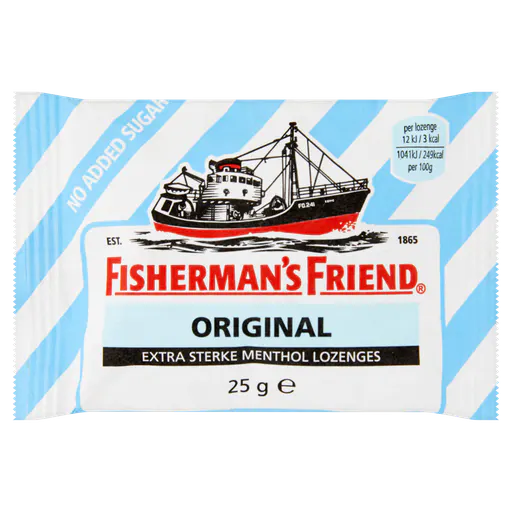 Fisherman's Friend extra strong suikervrij