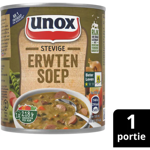 Unox Stevige erwtensoep