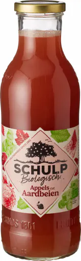 Appel- & aardbeiensap