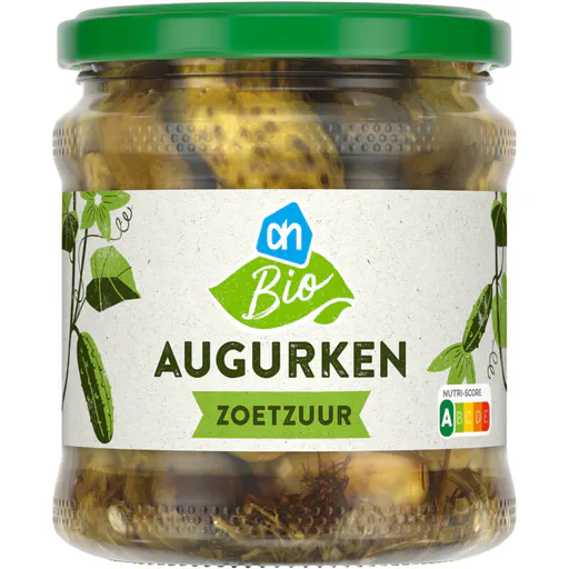 AH Biologisch Augurken zoetzuur