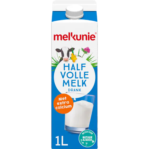 Melkunie Halfvolle melk drank extra calcium