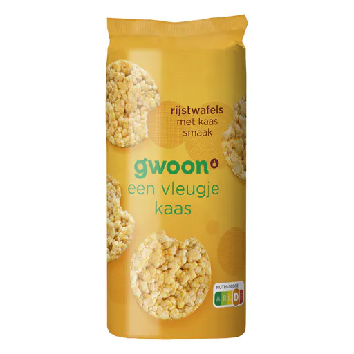 g'woon Rijstwafels kaas