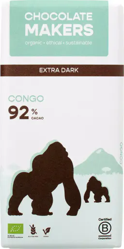 Extra pure chocolade Congo 92%