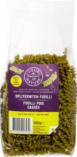 Spliterwten fusilli