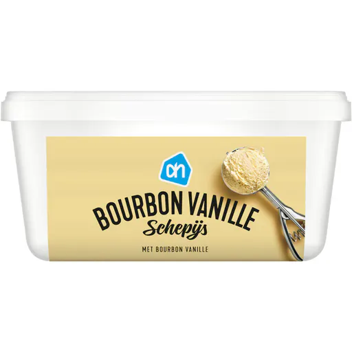 AH Ah schepijs vanille bourb