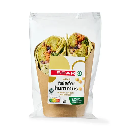 Spar wrap falafel