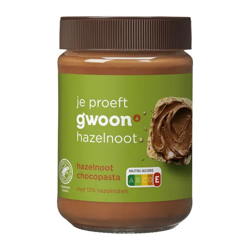 g'woon Hazelnoot Chocopasta