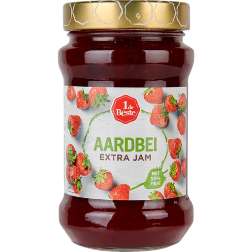 1 de Beste Jam extra aardbei